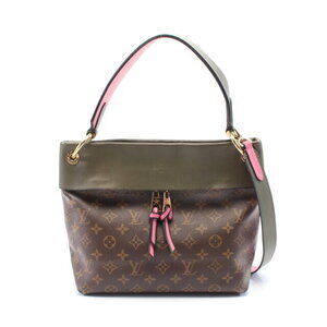 Louis Vuitton Tuileries Besace Shoulder Bag Brown khaki Green Pink